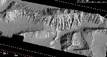 Модель разреза осадочного чехла Туапсинского прогиба